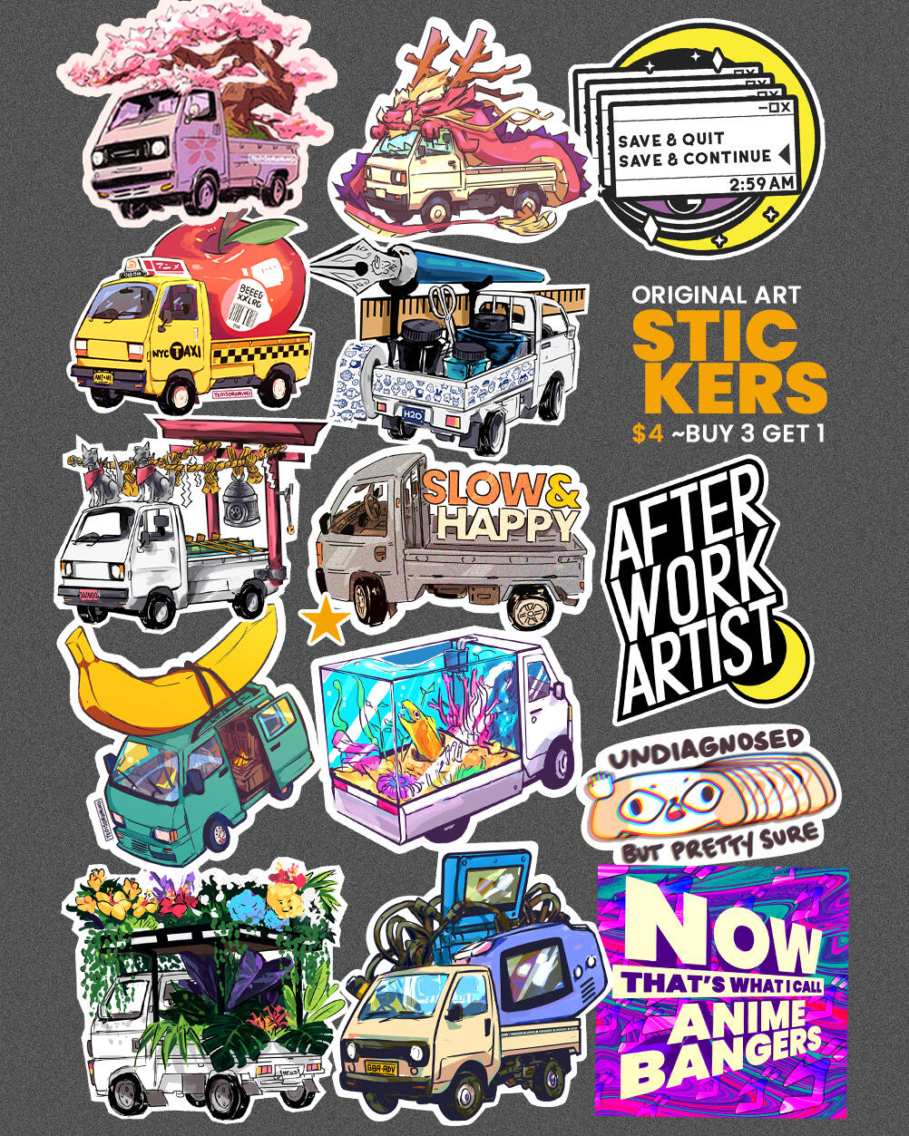 stickers original Current selection of original stickers